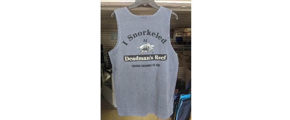 I Snorkeled Grey Tank