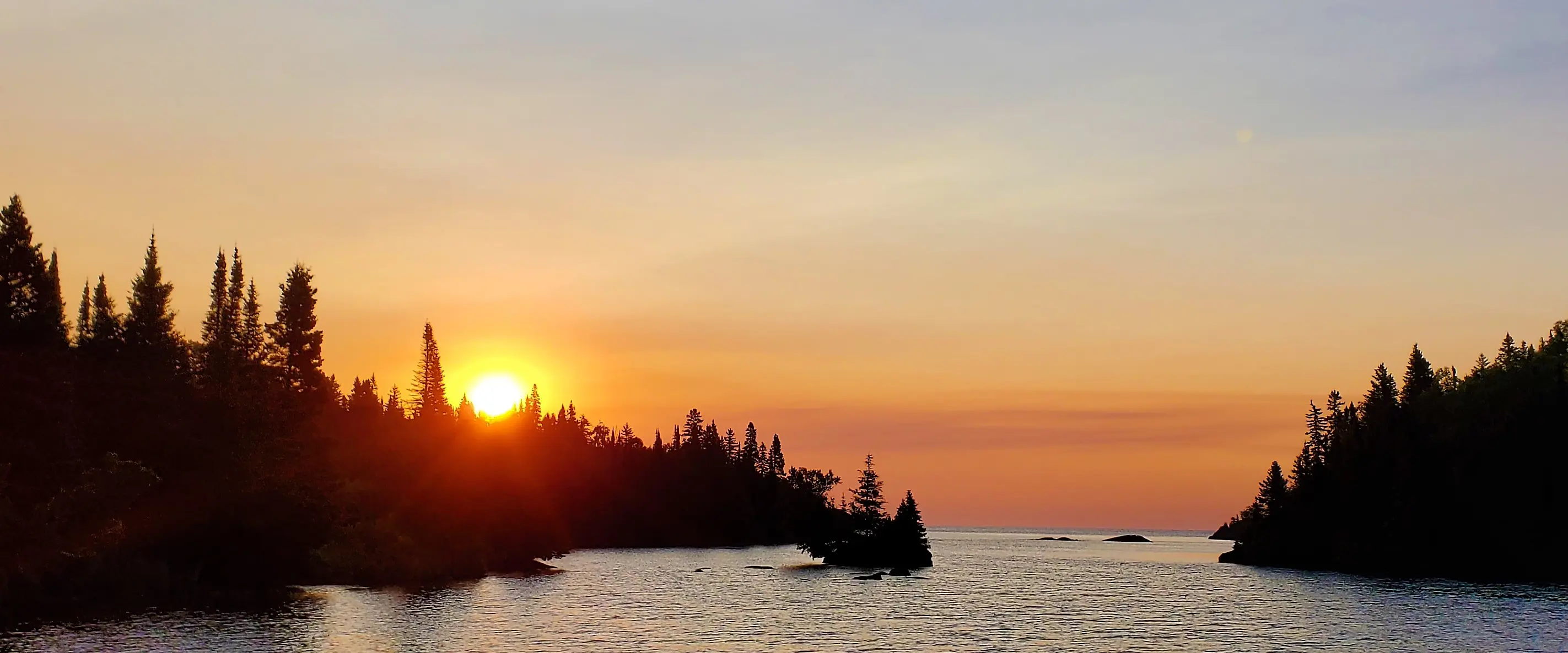 Sun Rise at Chippewa Harbor