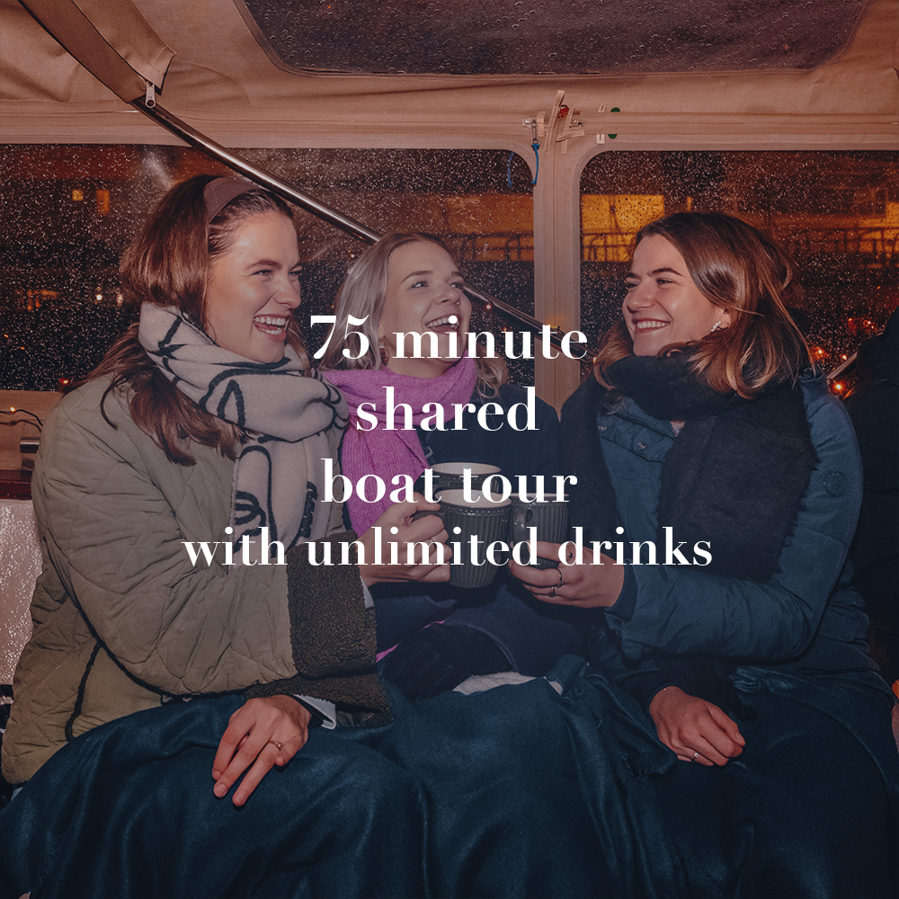 75 min Shared Boat Tour with unlimited drinks