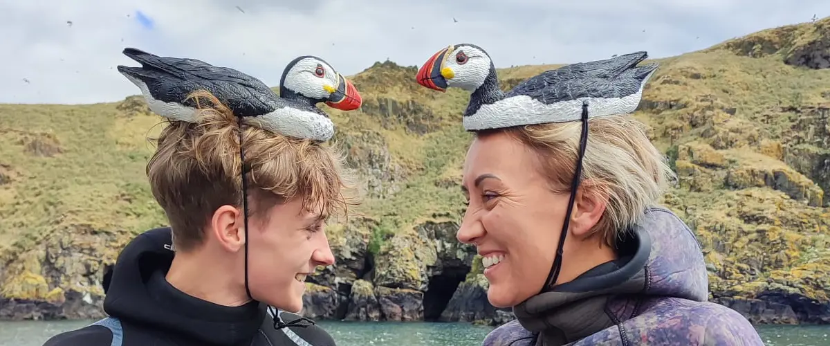 Family Snorkelling Skomer & Skokholm