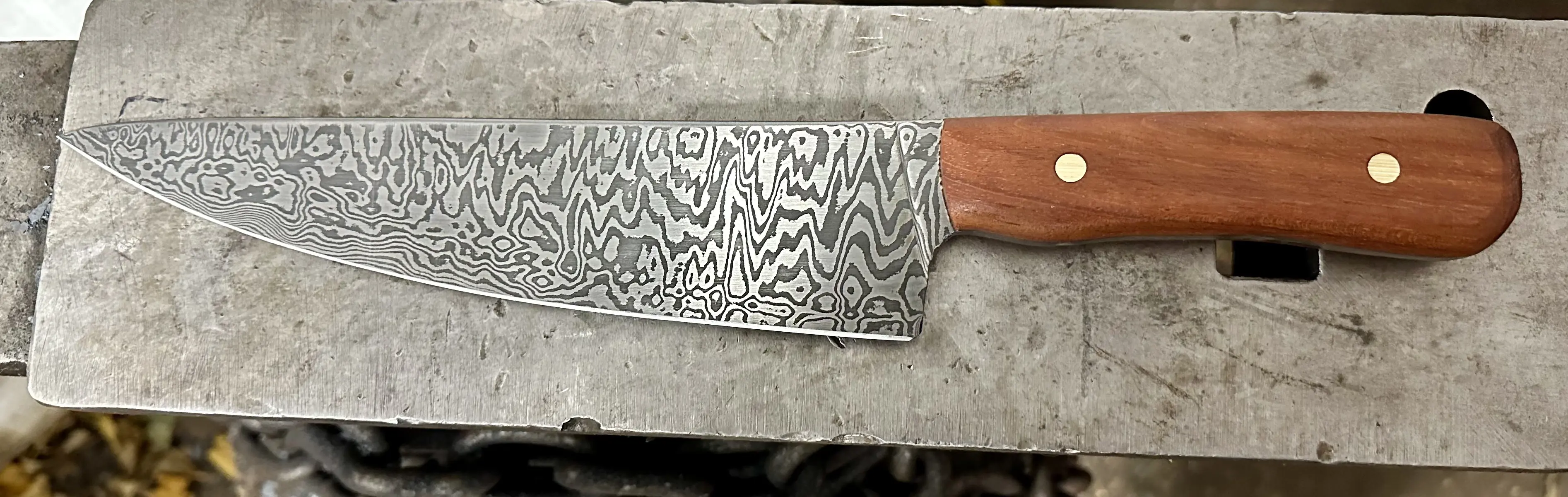 Damascus Chef Knife Class $650/Person