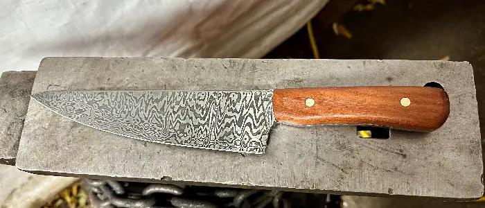 Large Custom Damascus Knife Workshop $650/Person